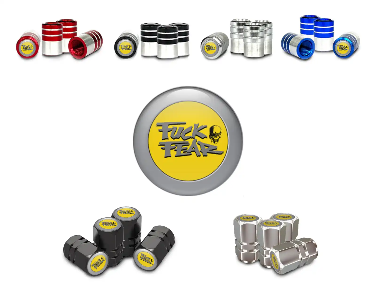 Valve Stem Caps Trucks Minimal Look
